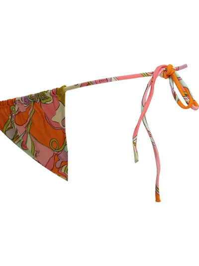 Pucci Orchidee Print Bikini Briefs In Multi