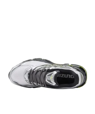 Mizuno Wave Prophecy Ls Leather Sneaker In Silver