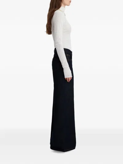 Anna Quan 마리우스 와이드 진 In Blue
