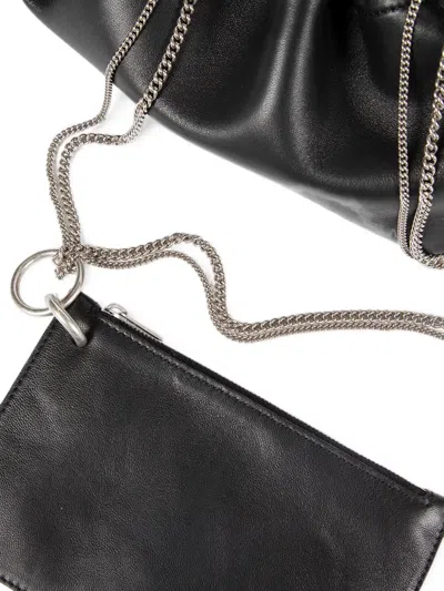 Ann Demeulemeester 에디나 이스트 웨스트 숄더 백 In Black