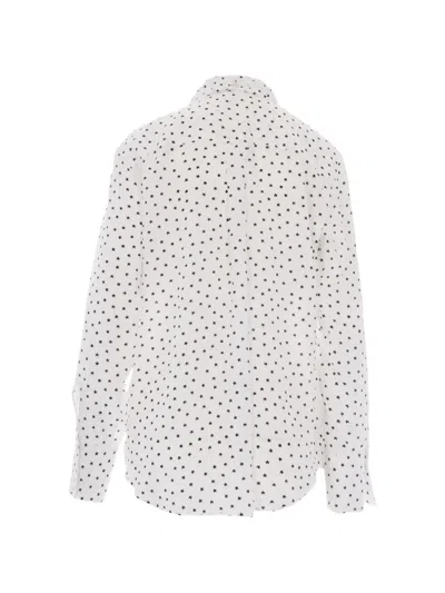 P.a.r.o.s.h Star-print Pussy-bow Blouse In Pattern