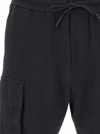 Diktat Drawstring Cargo Shorts In Black