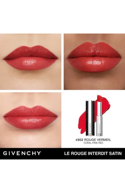Givenchy Le Rouge Interdit Satin Lipstick