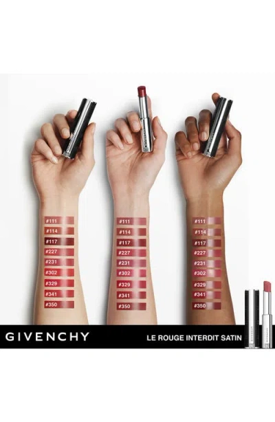 Givenchy Le Rouge Interdit Satin Lipstick