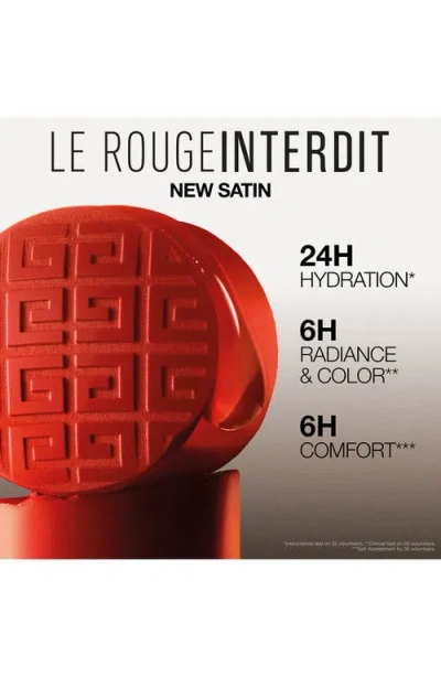 Givenchy Le Rouge Interdit Satin Lipstick