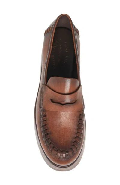 Kork-ease Korkease Pixie Platform Penny Loafer In Brown