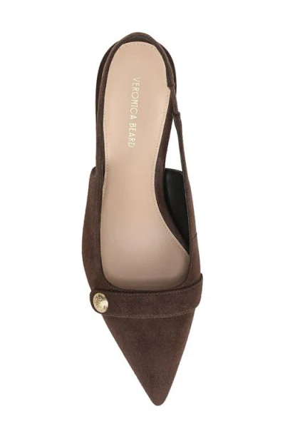 Veronica Beard Rami Slingback Pump In Brown