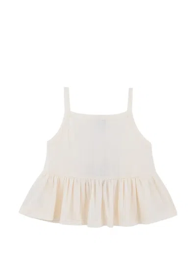 Mimi Tutu Ruffle Short Set In White