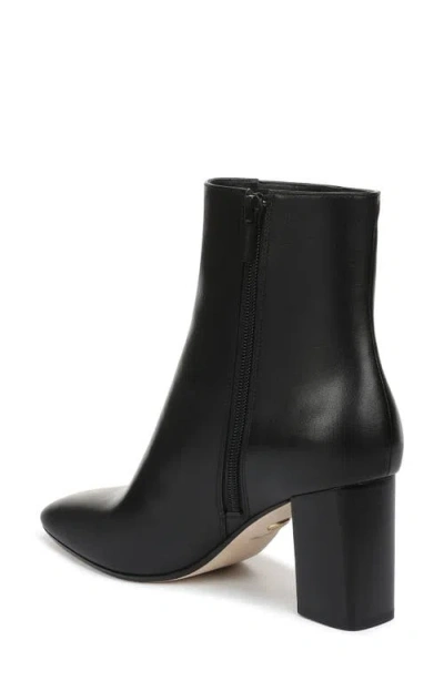 Veronica Beard Cassina Block Heel Bootie In Black