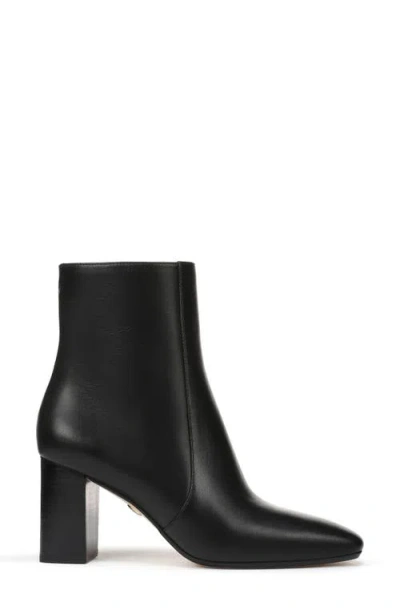 Veronica Beard Cassina Block Heel Bootie In Black