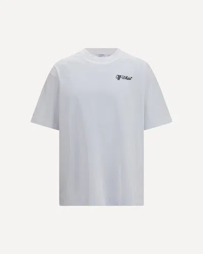 Off-white Script Logo Skate T-shirt In Pattern
