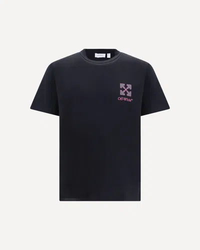 Off-white T-shirt Small Arrow Regular In Black