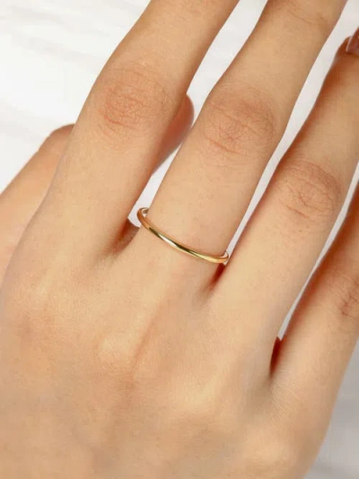 Devata 1.2mm Band Ring In Gold