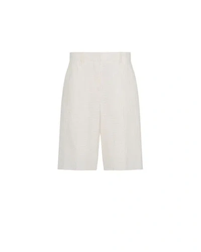 Another Tomorrow Gingham Bermuda Pant In Transparent