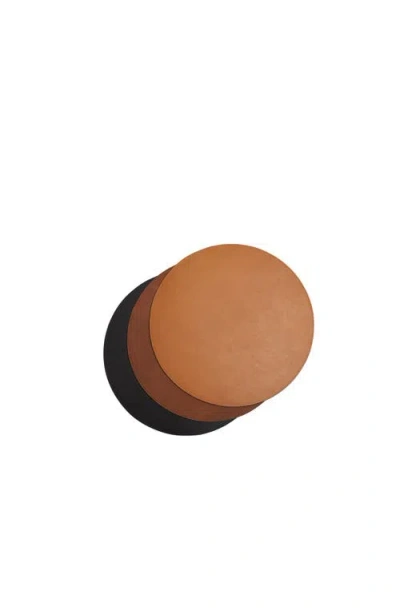 Korchmar Nelson Leather Circular Placema