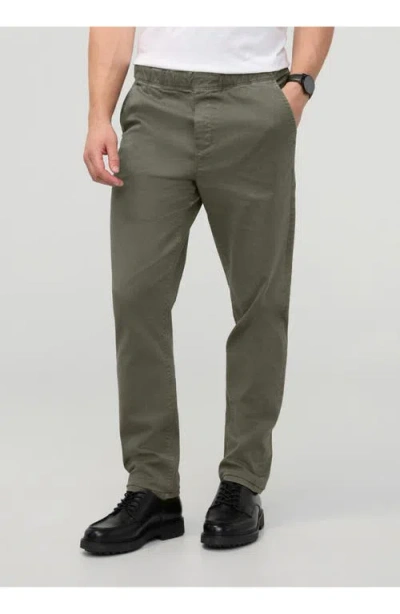 Duer Flextwill Relaxed Pull On Pant In White