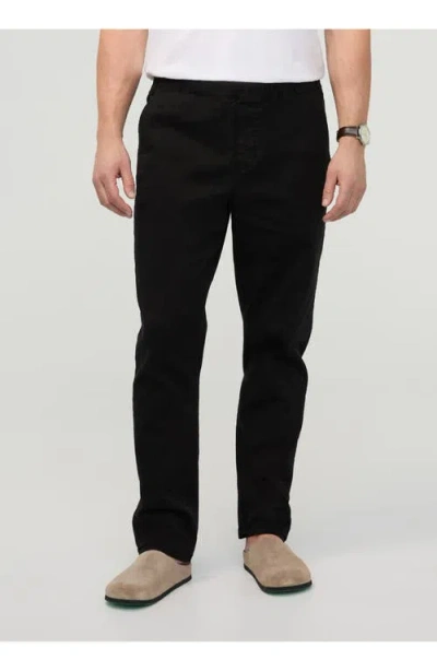 Duer Flextwill Relaxed Pull On Pant In Black
