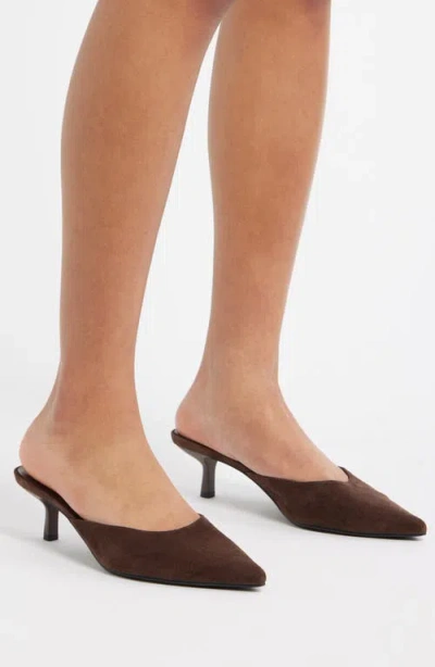 Open Edit Carmen Mule Pump In Red