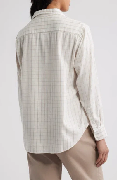 Frank & Eileen Eileen Relaxed Button-up Shirt In White