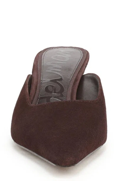 Sam Edelman Brandy Pointed Toe Mule In Brown