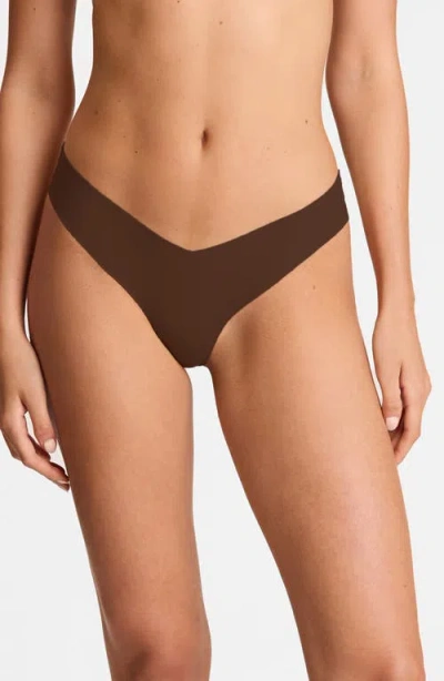 Commando Microfiber Assorted 3-pack Thongs In Multi