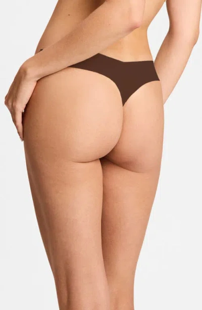 Commando Microfiber Assorted 3-pack Thongs In Multi