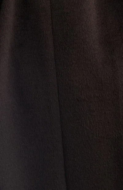 Sam Edelman Longline Wrap Coat In Brown