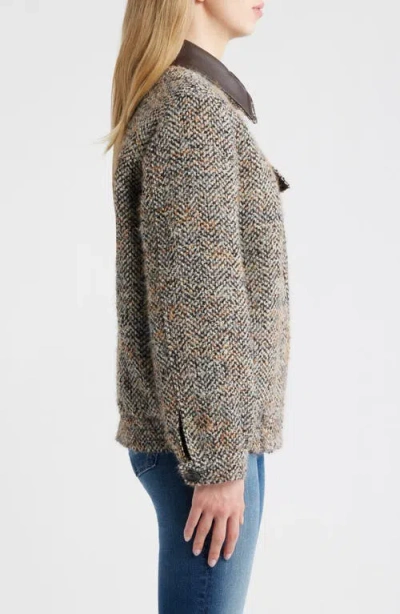 Sam Edelman Tweed Jacket In Multi