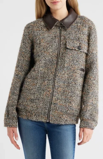 Sam Edelman Tweed Jacket In Multi
