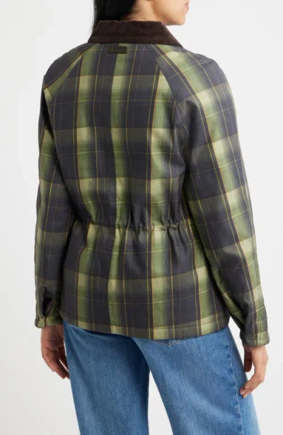 Sam Edelman Plaid Print Jacket In Multi