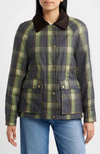 Sam Edelman Plaid Print Jacket In Multi