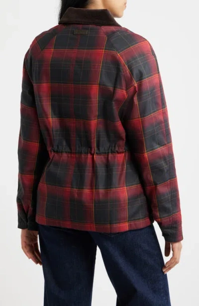 Sam Edelman Plaid Print Jacket In Multi