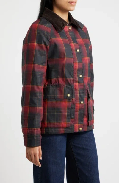 Sam Edelman Plaid Print Jacket In Multi