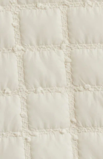 Cece Short Quilted Jacket In White