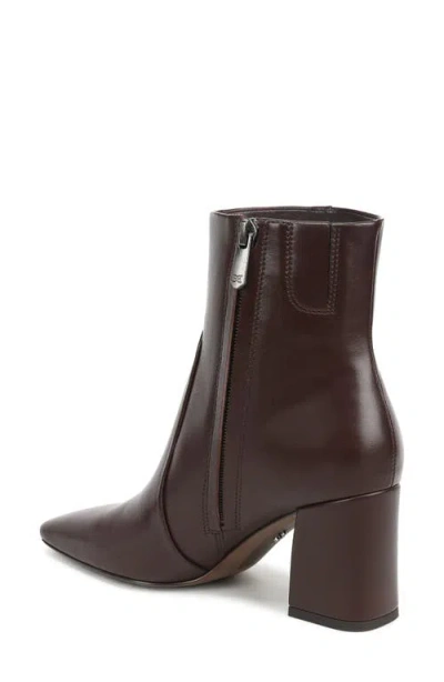Sam Edelman Scottie Block Heel Bootie In Brown