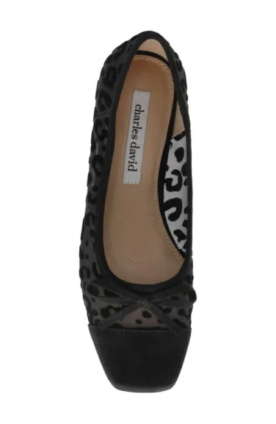 Charles David Simply Cap Toe Ballet Flat In Multi