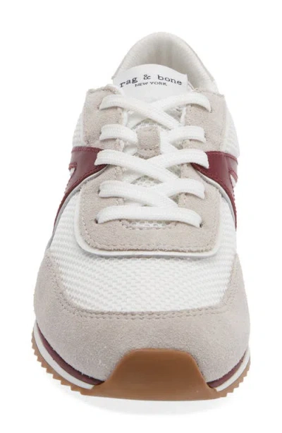 Rag & Bone Retro Trainer Sneaker In White