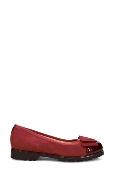 Ron White Ivale Bow Flat In Red