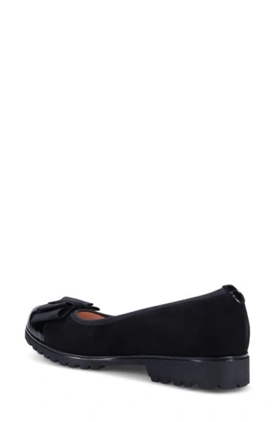Ron White Ivale Bow Flat In Black