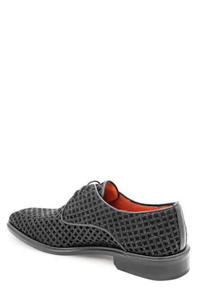 Mezlan Embossed Derby In Black