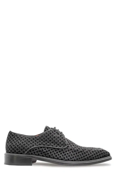 Mezlan Embossed Derby In Black