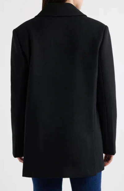 Cece Oversize Single-breasted Blazer In Black