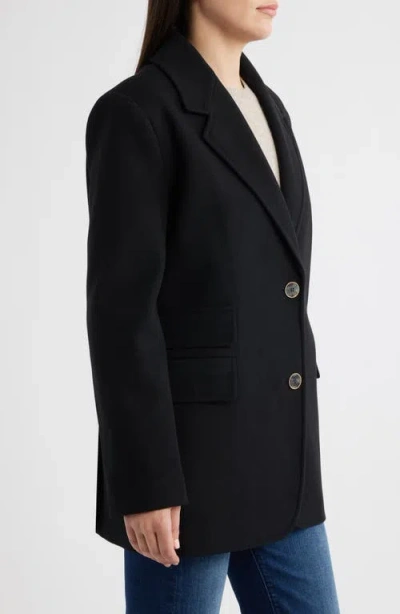 Cece Oversize Single-breasted Blazer In Black