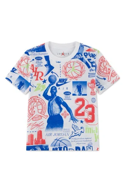 Jordan Kids' Mj Billboard Print T-shirt In Multi