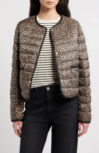 Michael Kors Reversible Quilted Jacket In Black