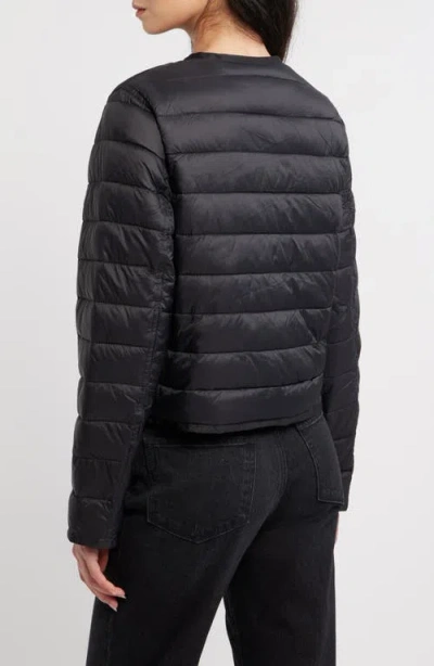Michael Kors Reversible Quilted Jacket In Black