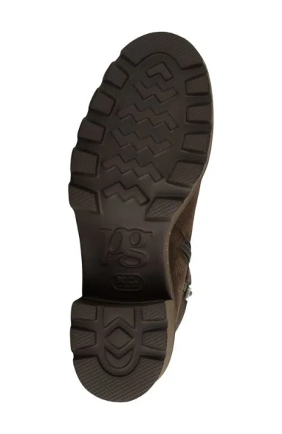 Paul Green Elissa Combat Boot In Brown