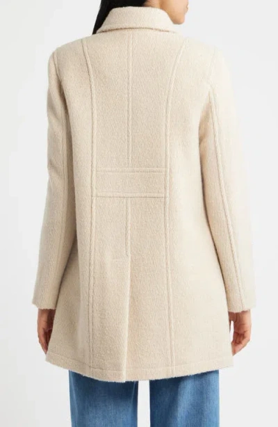 Sam Edelman Crested Button Coat In Brown