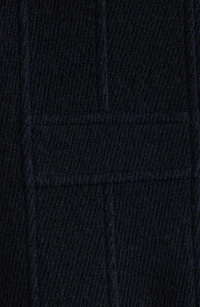 Sam Edelman Crested Button Coat In Blue