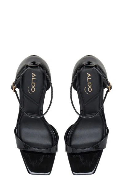 Aldo Evvie Ankle Strap Sandal In Black